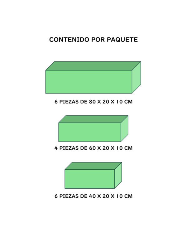 BLOQUES DE CONSTRUCCION 16 PIEZAS